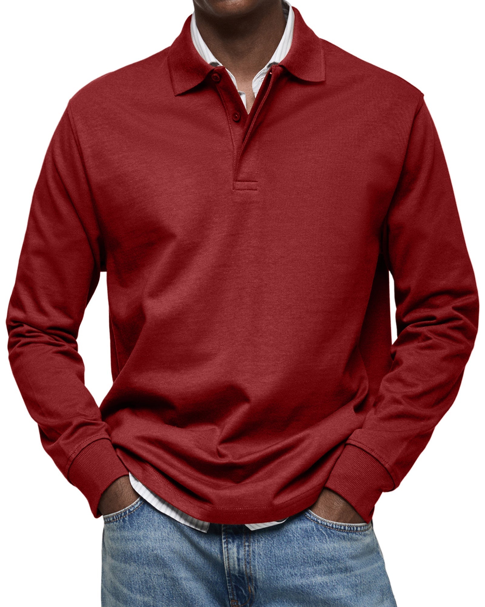 Mohr | Luxe Lange Mouwen Polo