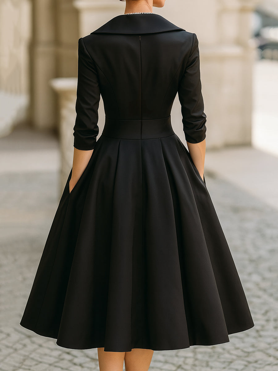 Lea | Elegante Midi-jurk