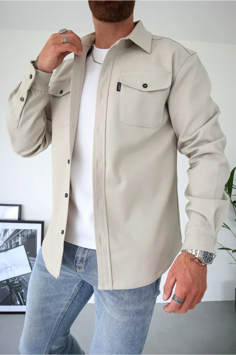 Marcus | Supreme vrijetijdsshirt