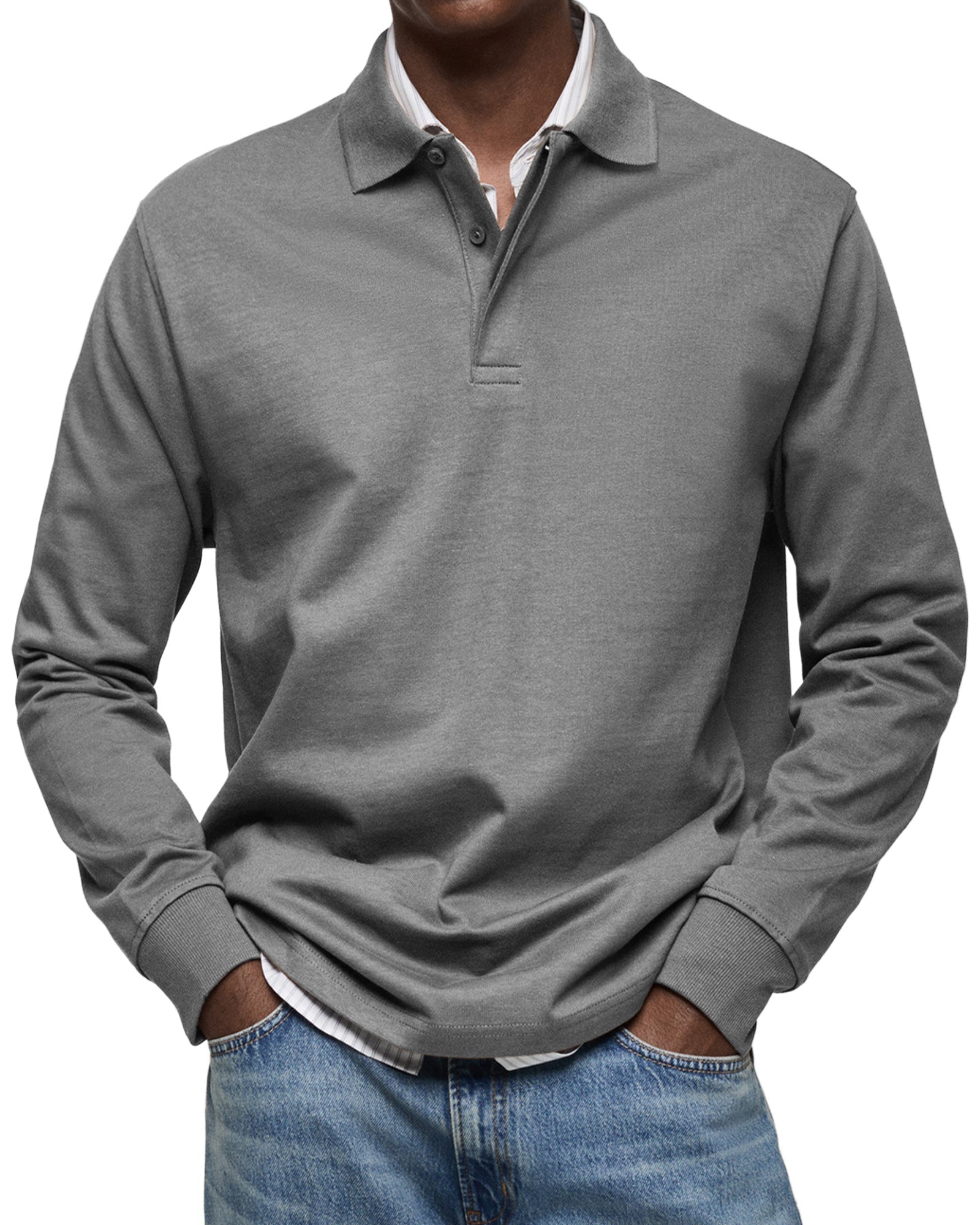 Mohr | Luxe Lange Mouwen Polo