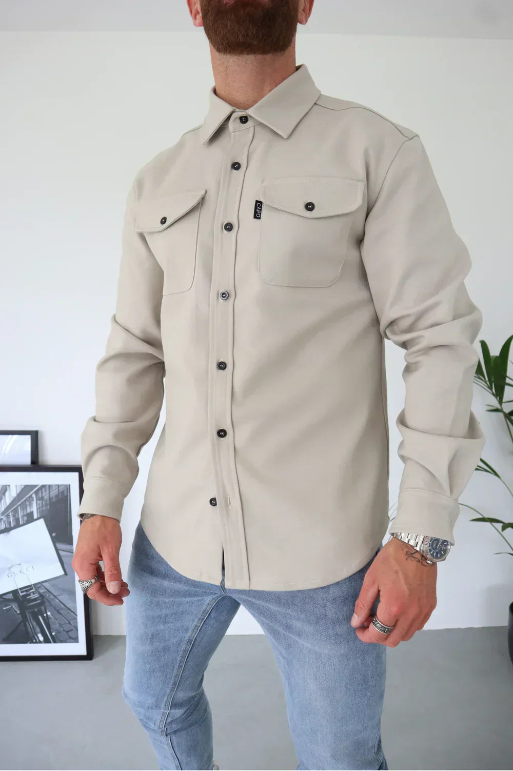 Marcus | Supreme vrijetijdsshirt