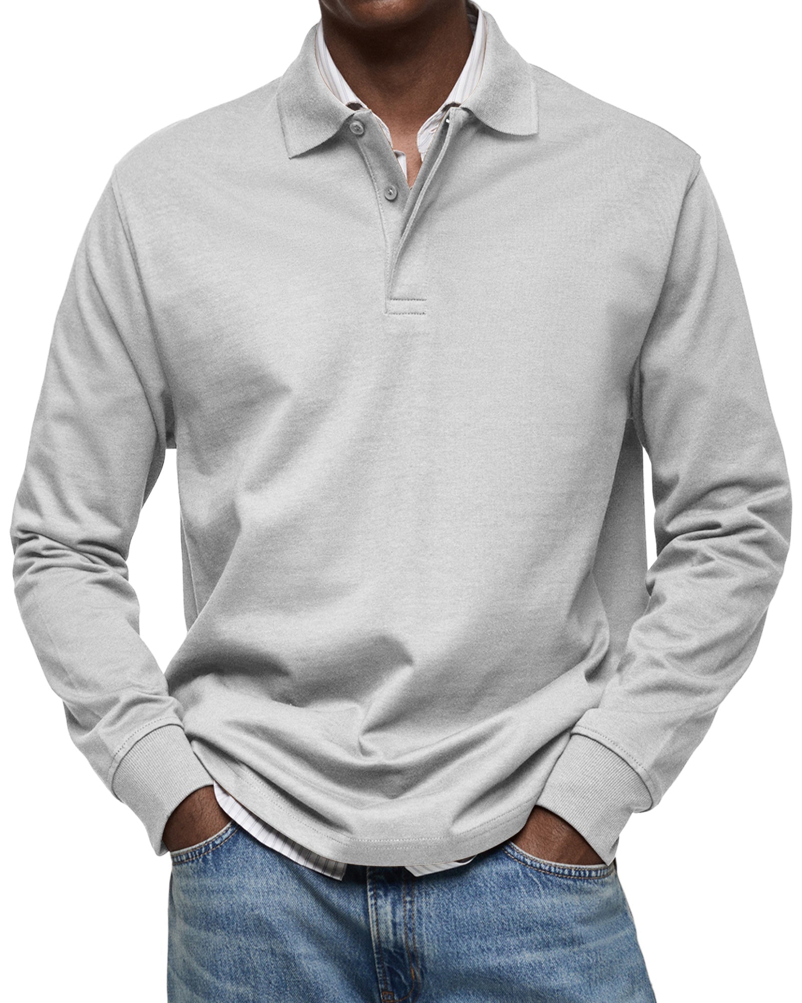 Mohr | Luxe Lange Mouwen Polo