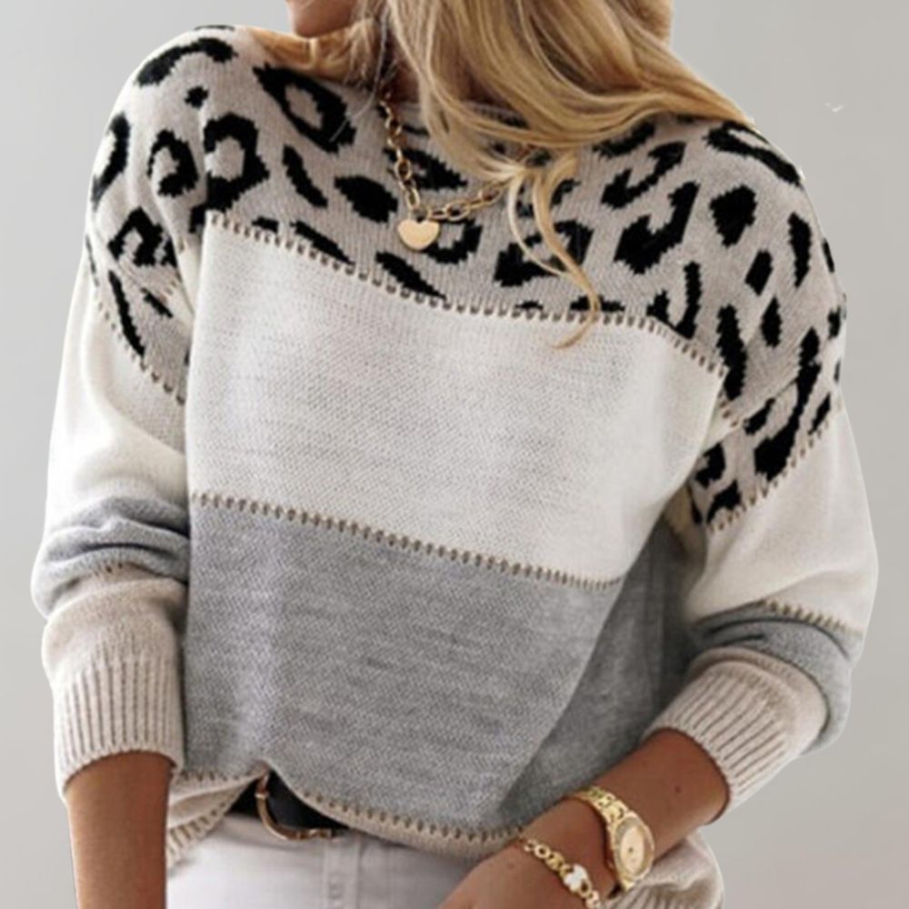 Cléa | Chic Luipaard Trui