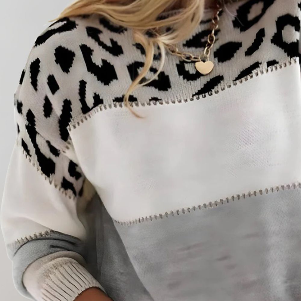 Cléa | Chic Luipaard Trui