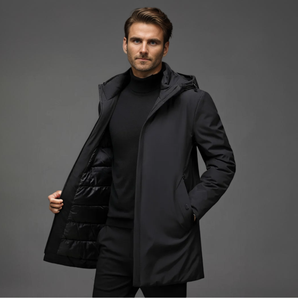 Carl | Slim Fit Lange Jas