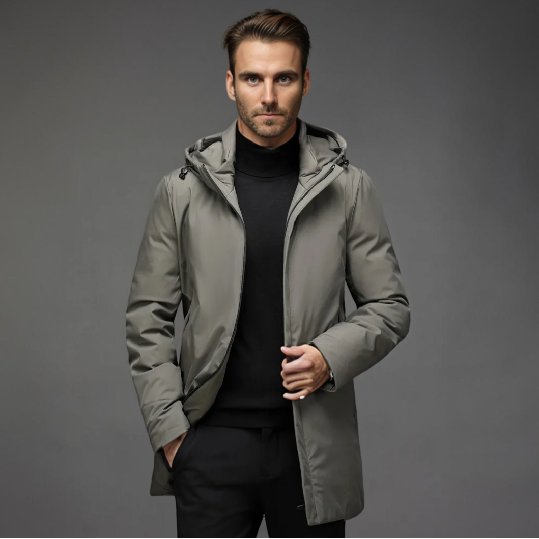 Carl | Slim Fit Lange Jas