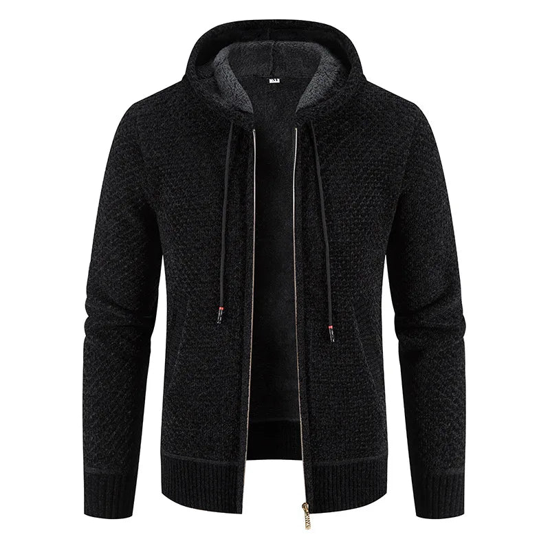 Jurgen | Premium fleece gevoerde herentrui