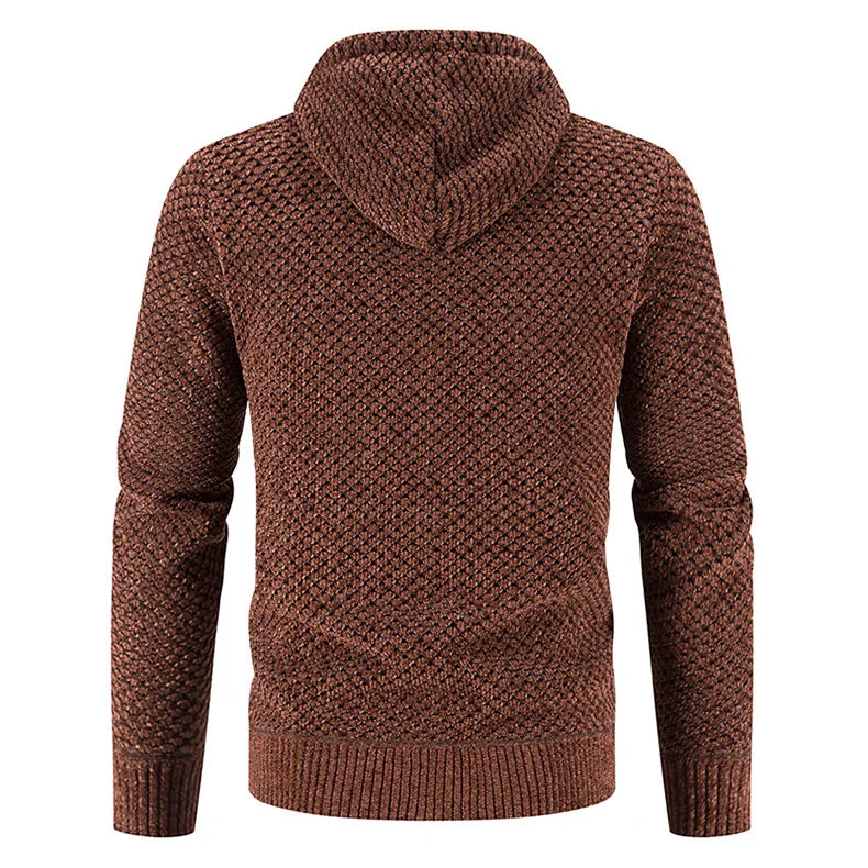 Jurgen | Premium fleece gevoerde herentrui