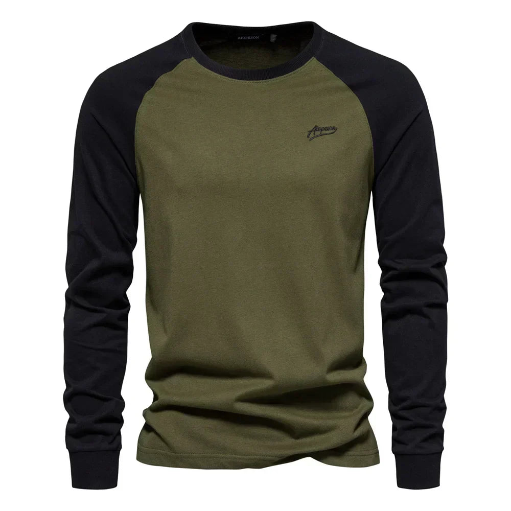 Rachid | Lange mouwen T-shirt met raglanmouwen