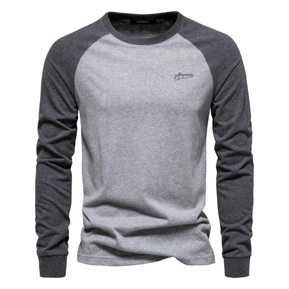 Rachid | Lange mouwen T-shirt met raglanmouwen
