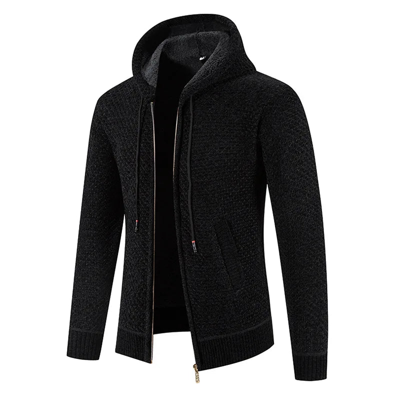 Jurgen | Premium fleece gevoerde herentrui