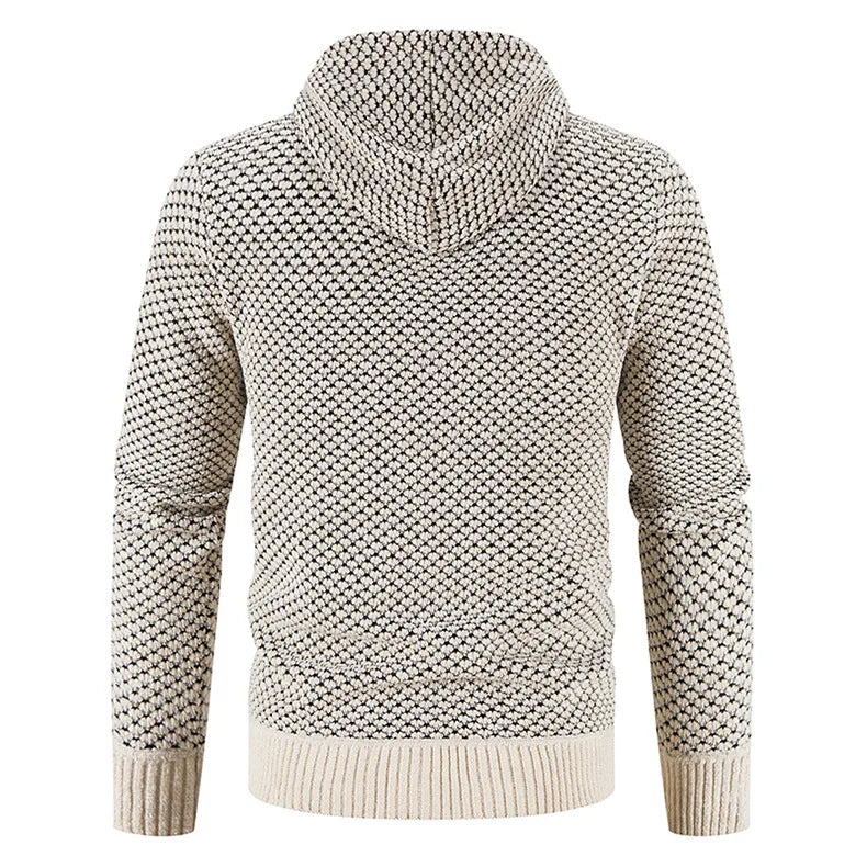 Jurgen | Premium fleece gevoerde herentrui