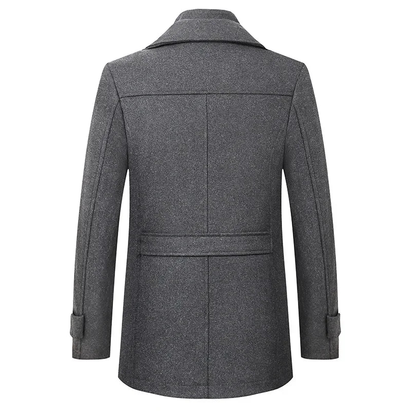 Stephon | Business Casual Verstevigde Mantel