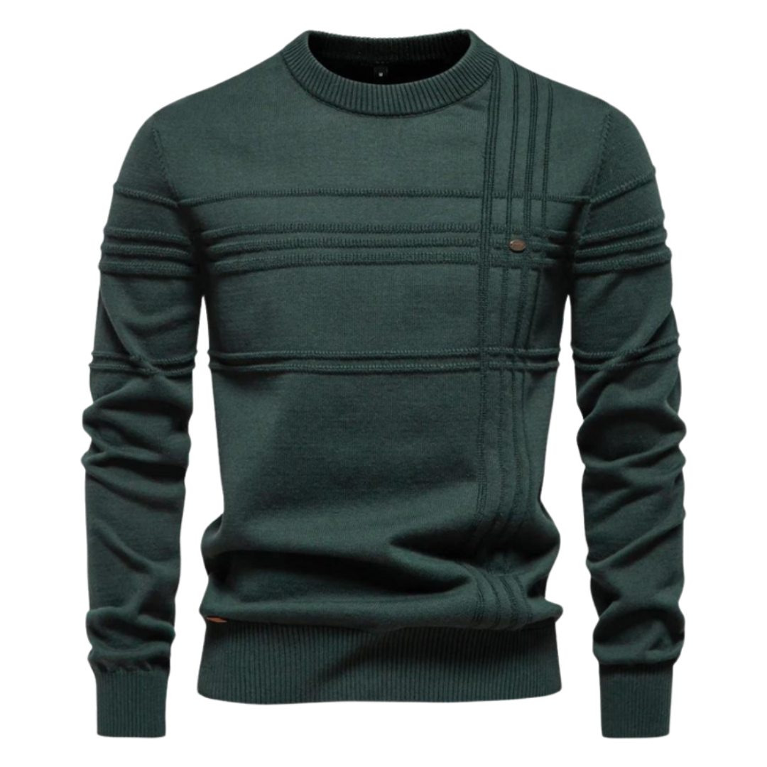 Rafael | Elegante trui voor mannen met ruitpatroon