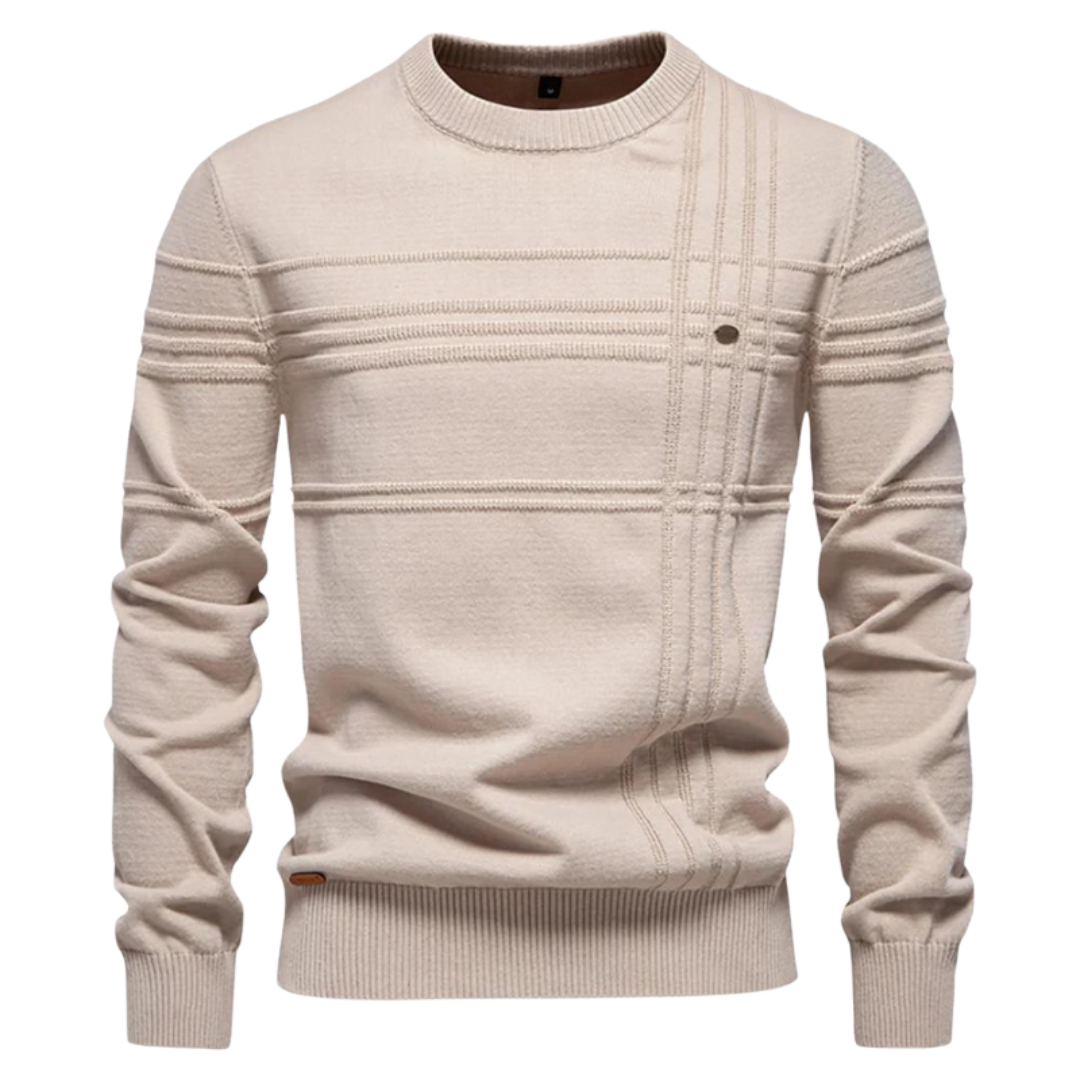 Rafael | Elegante trui voor mannen met ruitpatroon
