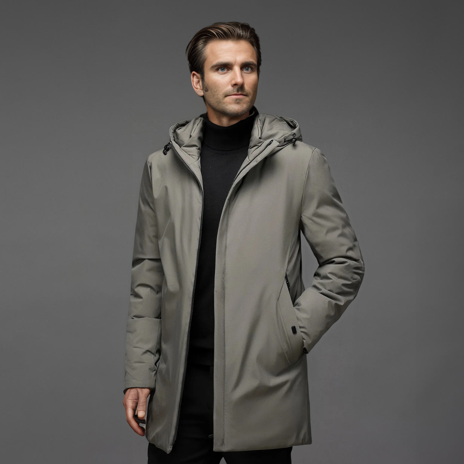 Carl | Slim Fit Lange Jas