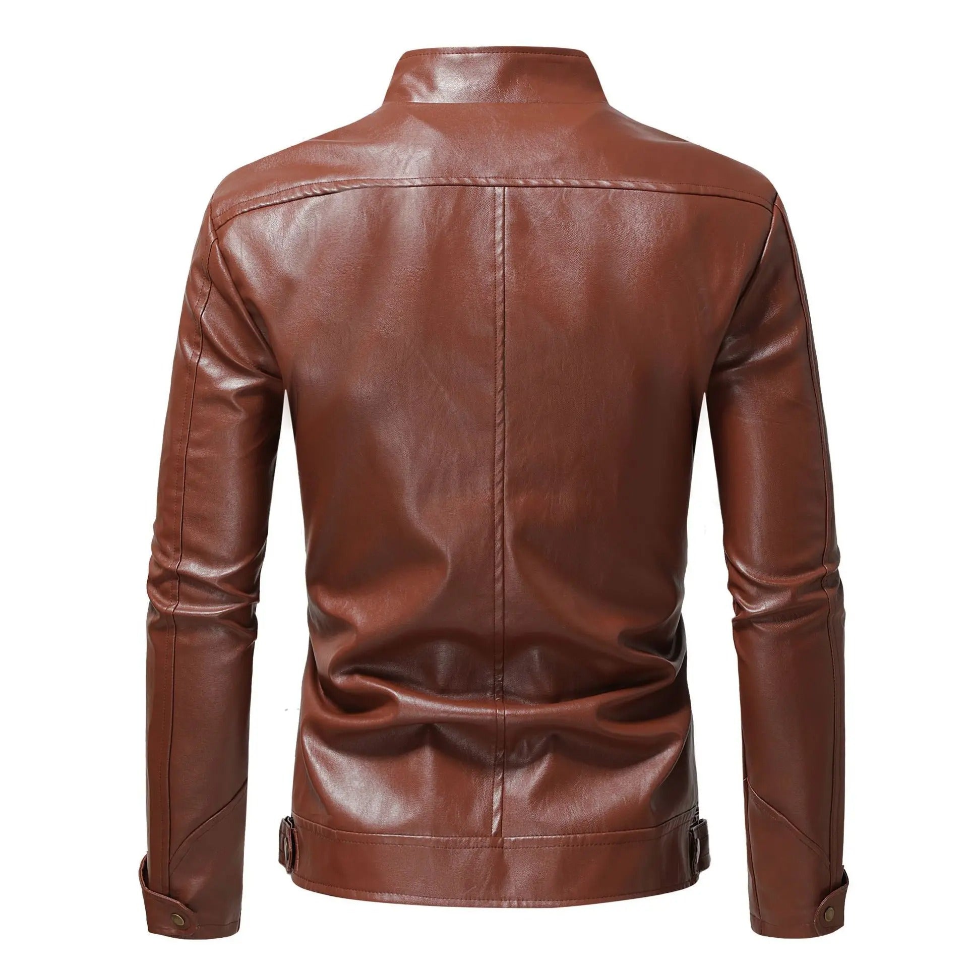 Elegante Heren Leren Jas