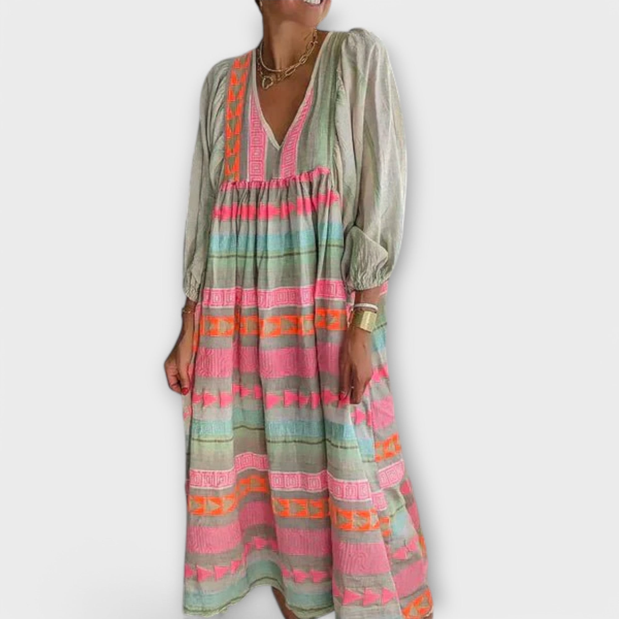 Hermine Vibrant Los Kleid