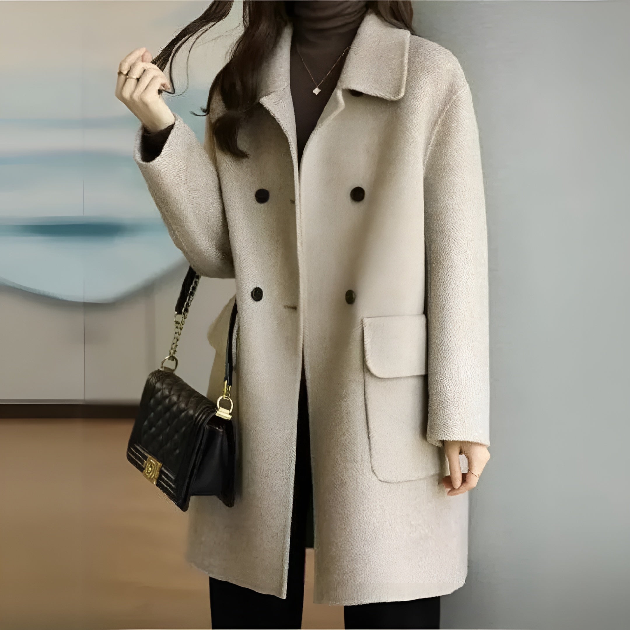 Camille | Een elegante en warme winterjas