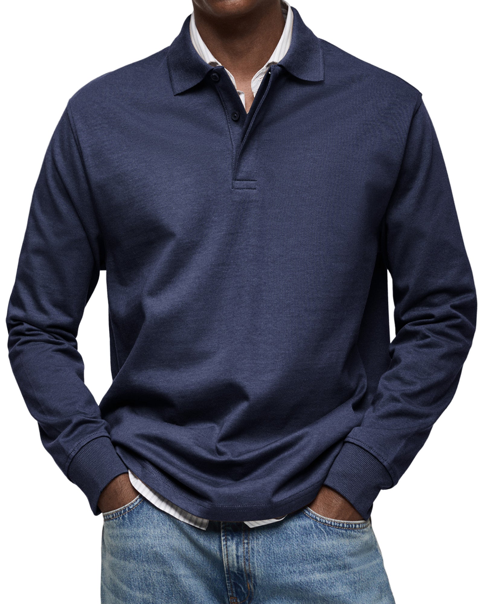 Mohr | Luxe Lange Mouwen Polo