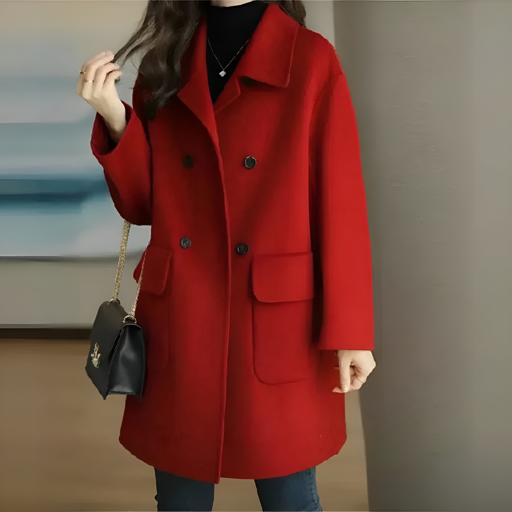 Camille | Een elegante en warme winterjas