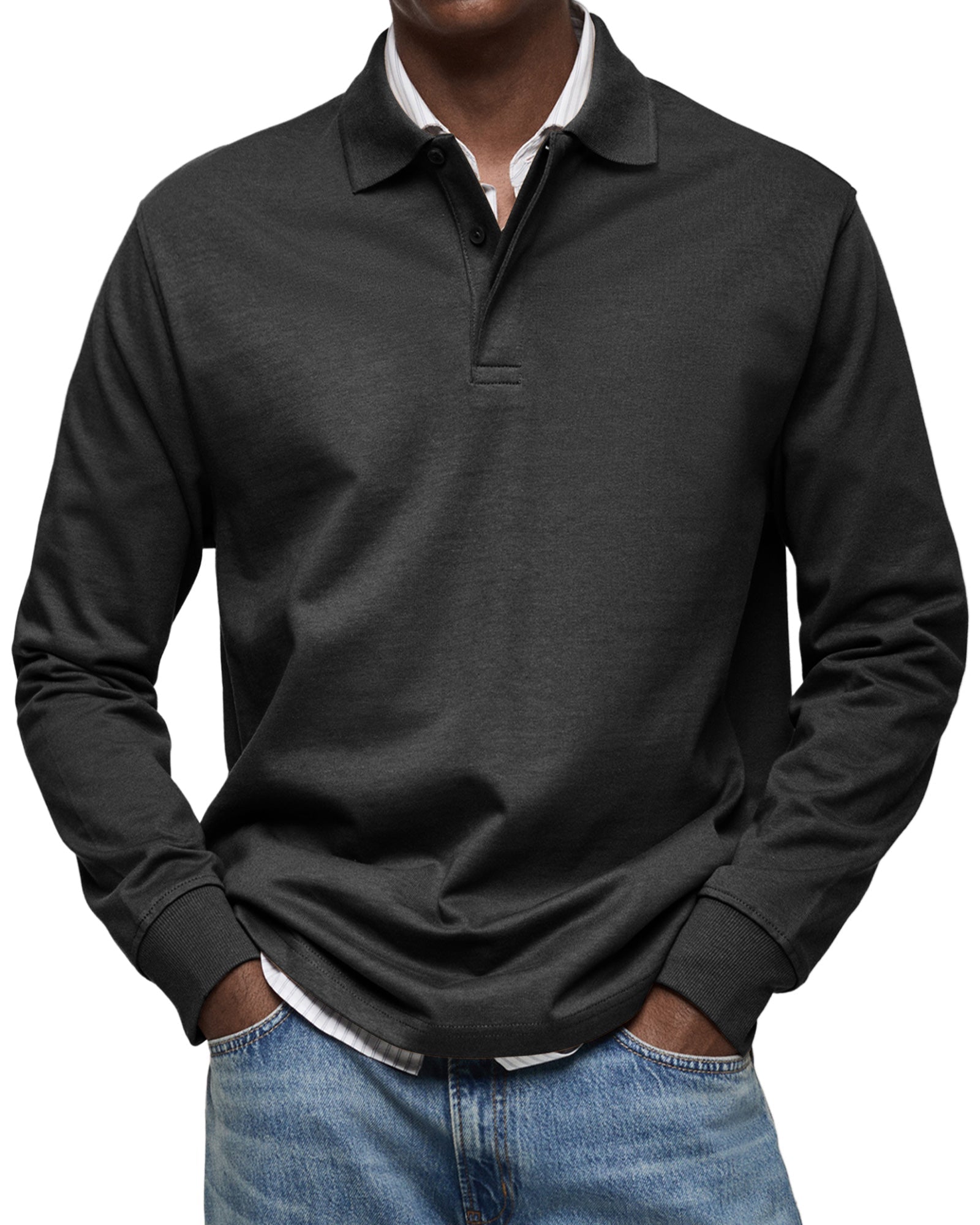 Mohr | Luxe Lange Mouwen Polo