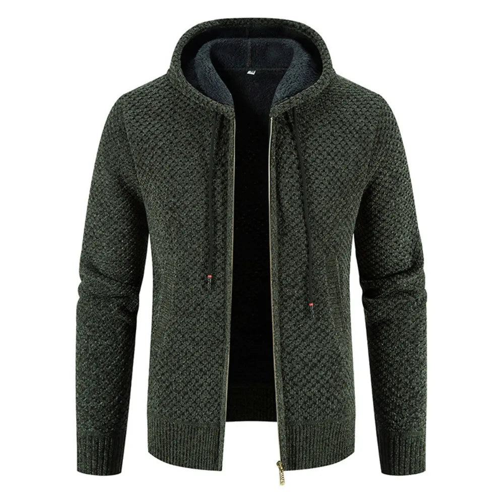 Jurgen | Premium fleece gevoerde herentrui