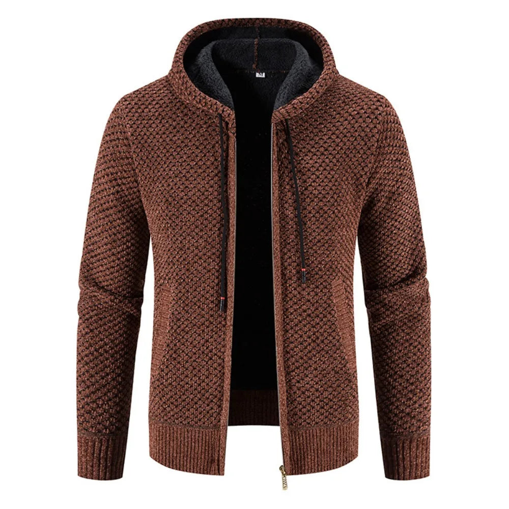 Jurgen | Premium fleece gevoerde herentrui