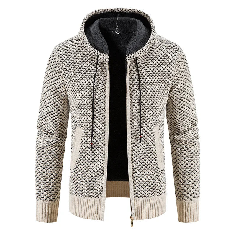 Jurgen | Premium fleece gevoerde herentrui