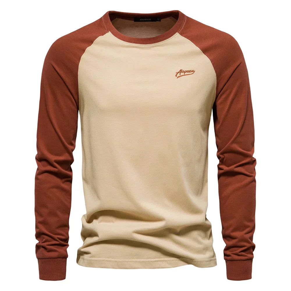 Rachid | Lange mouwen T-shirt met raglanmouwen