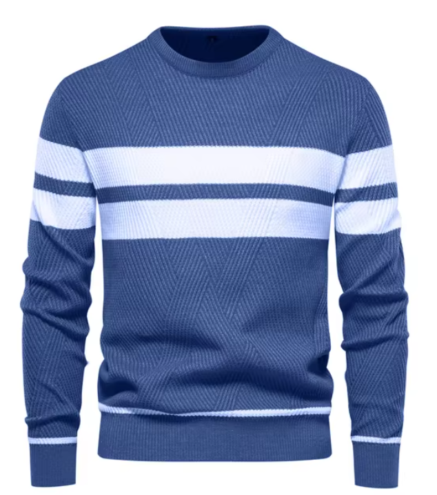 Jacob | Elegante trui voor mannen met een herringbone patroon