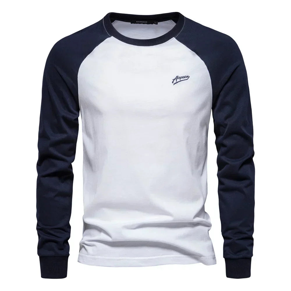 Rachid | Lange mouwen T-shirt met raglanmouwen