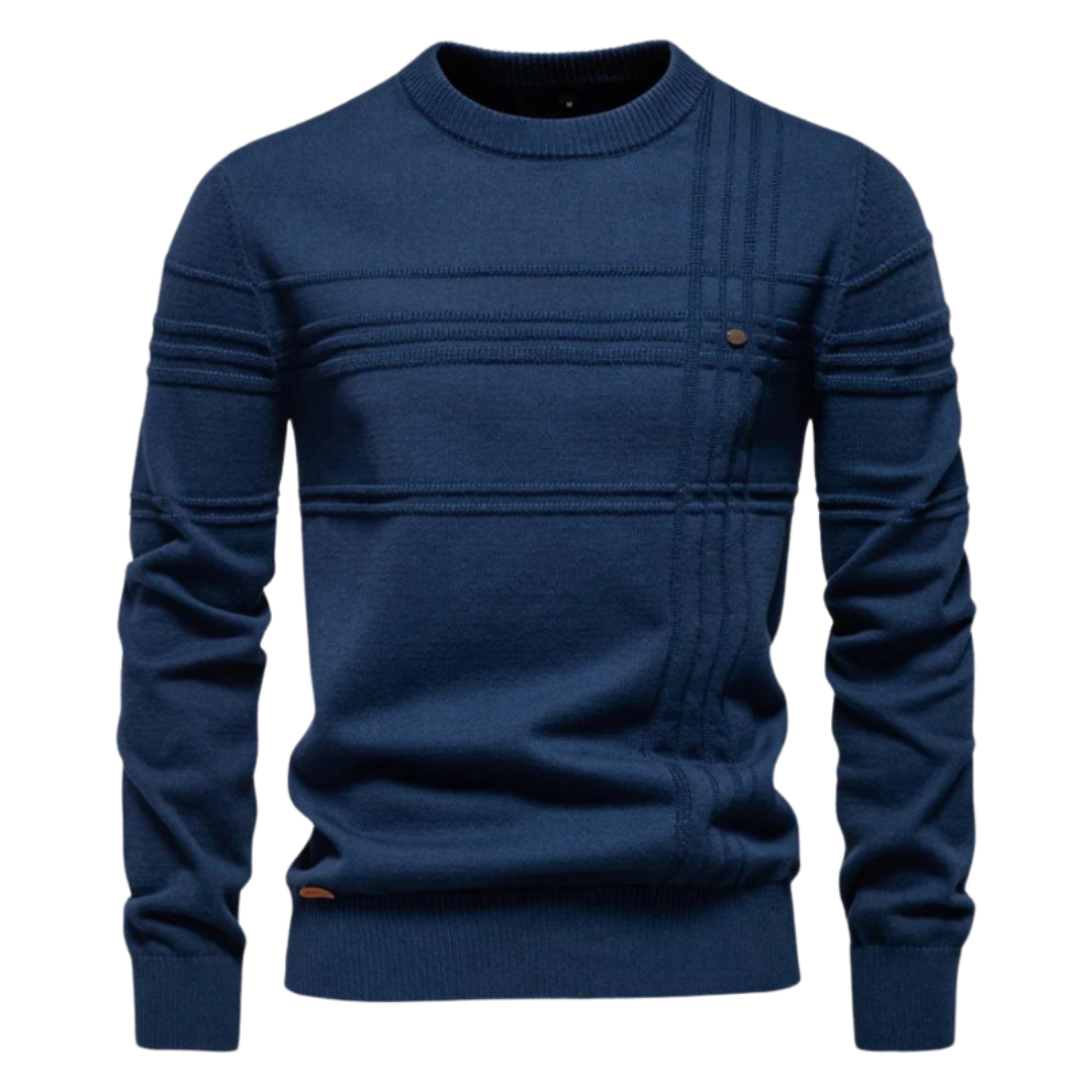 Rafael | Elegante trui voor mannen met ruitpatroon