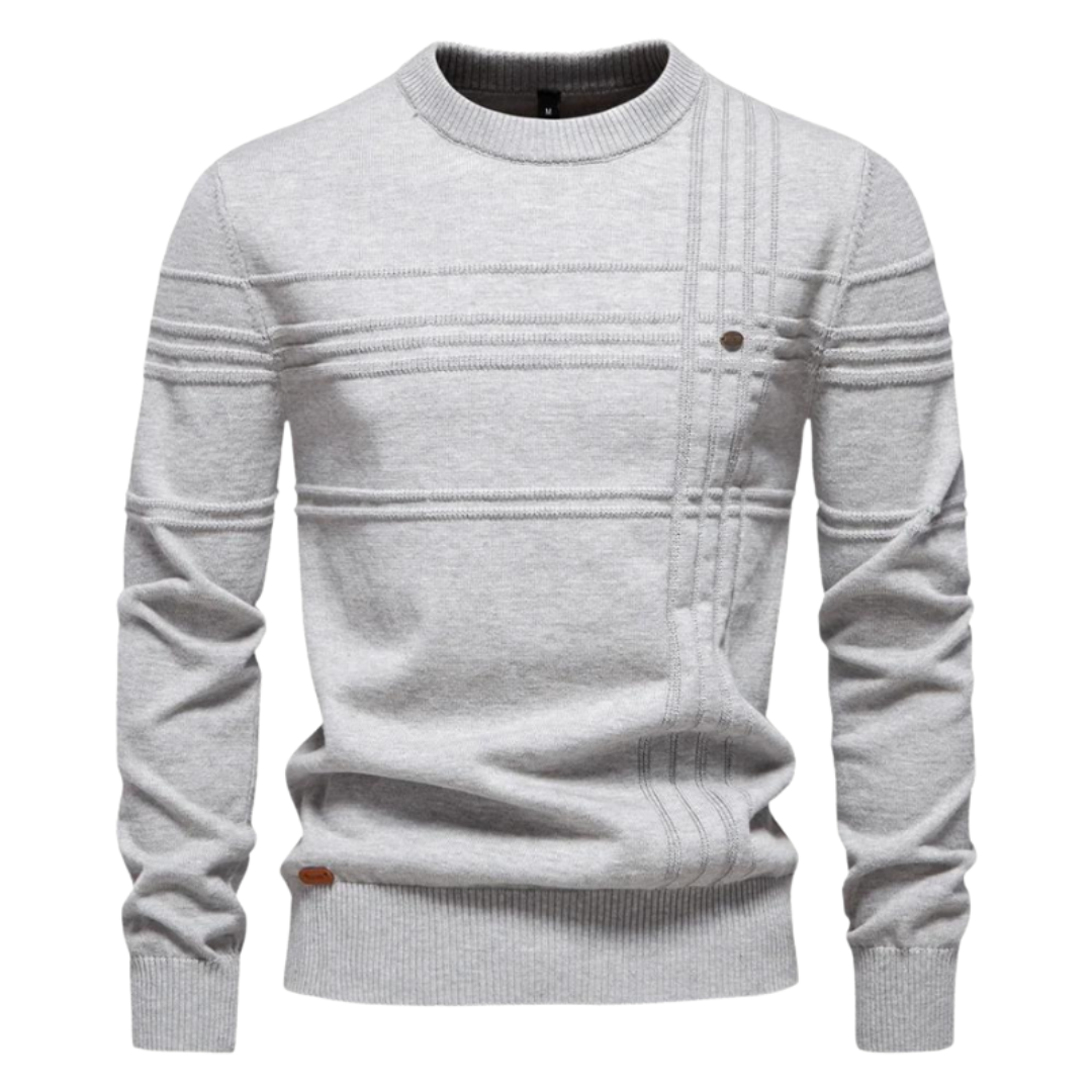 Rafael | Elegante trui voor mannen met ruitpatroon
