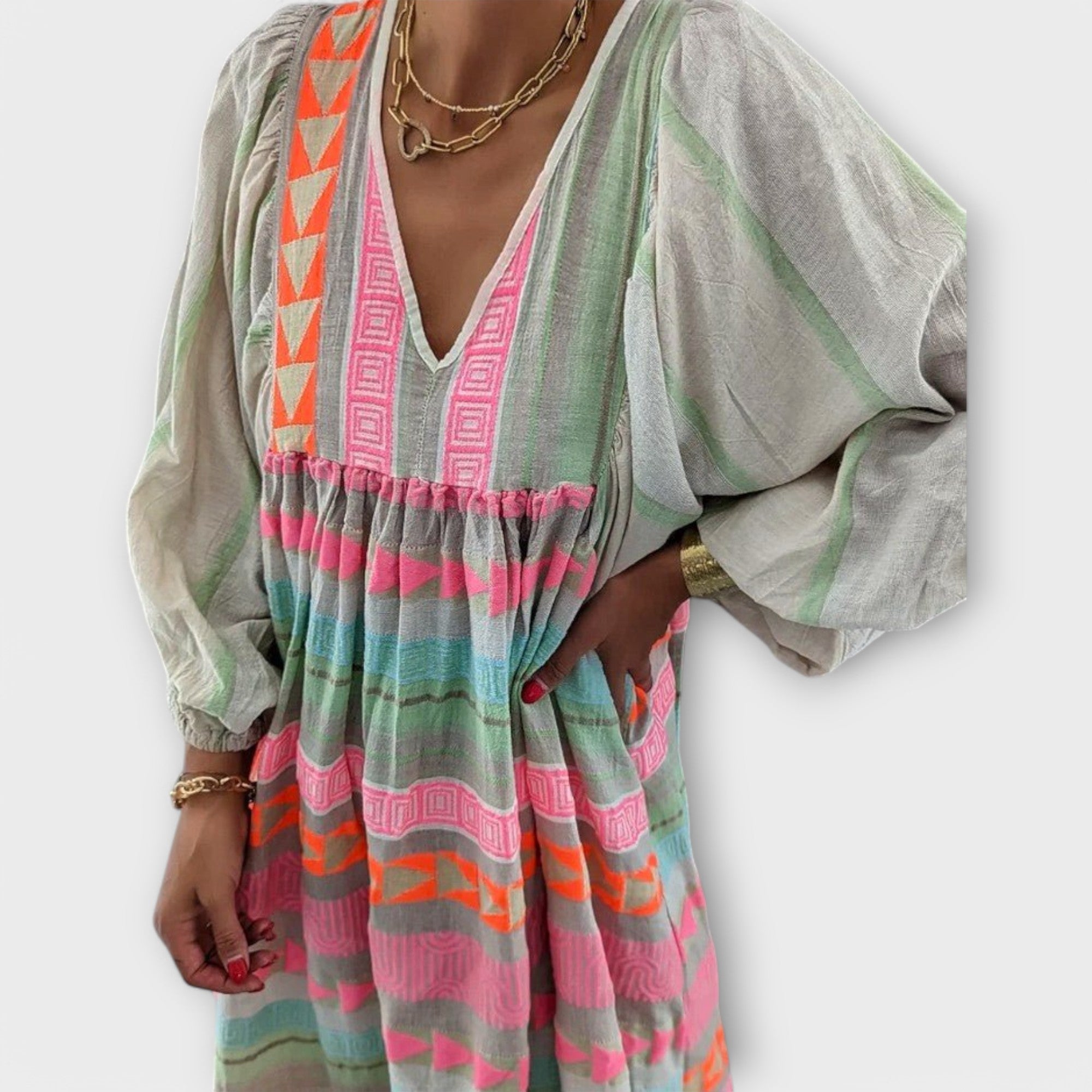 Hermine Vibrant Los Kleid