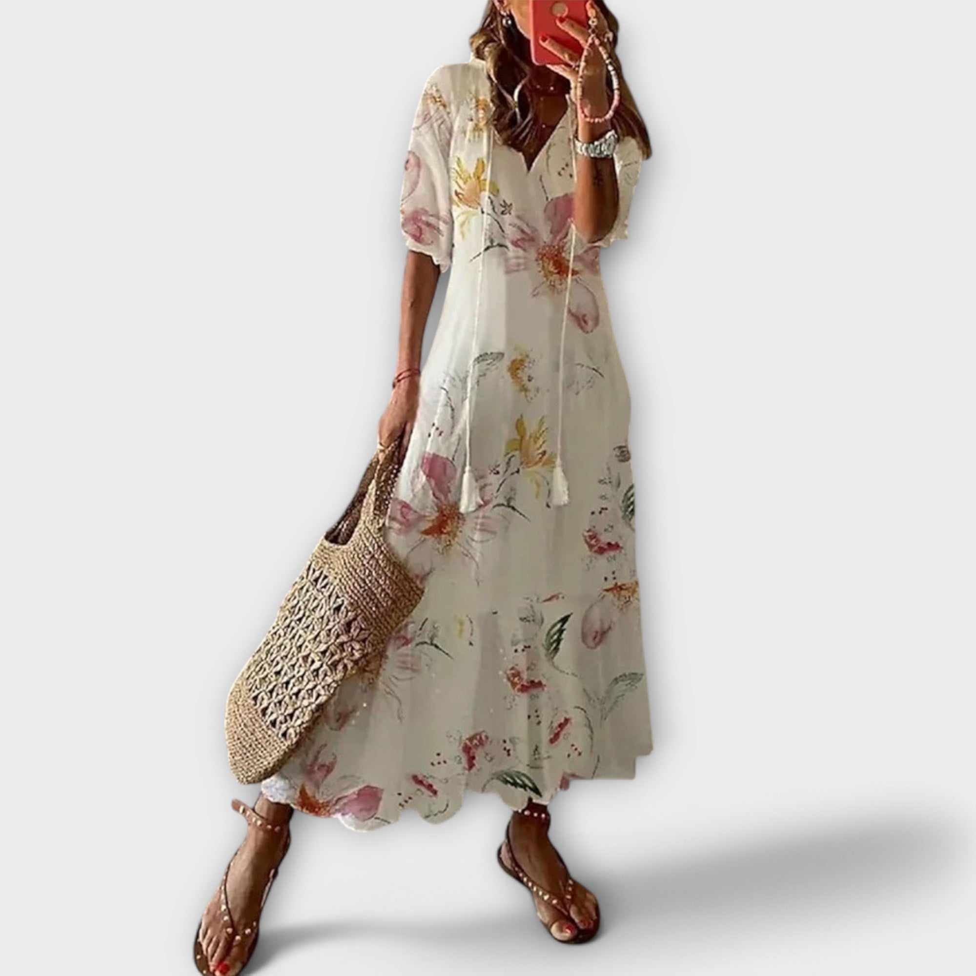Bettina - Boheemse Maxi Jurk