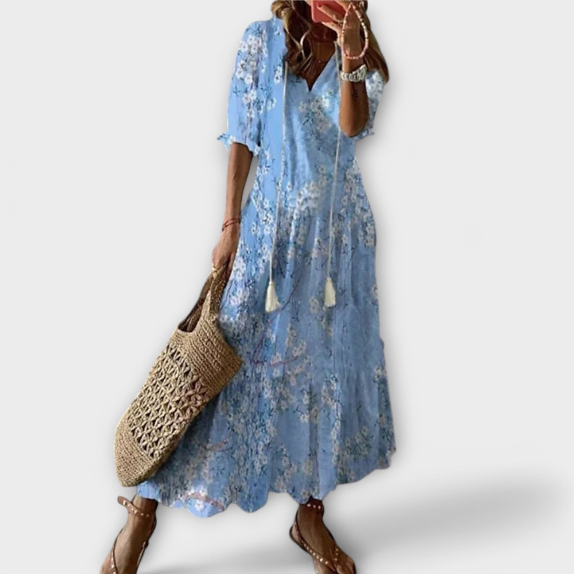 Bettina - Boheemse Maxi Jurk