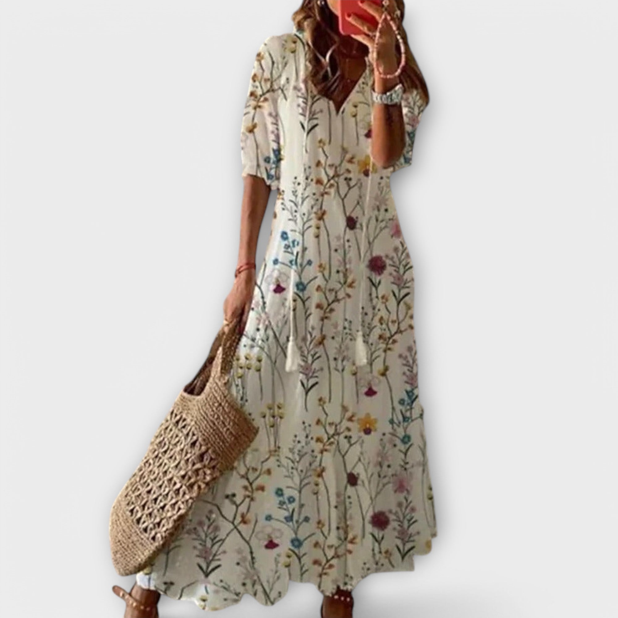 Bettina - Boheemse Maxi Jurk