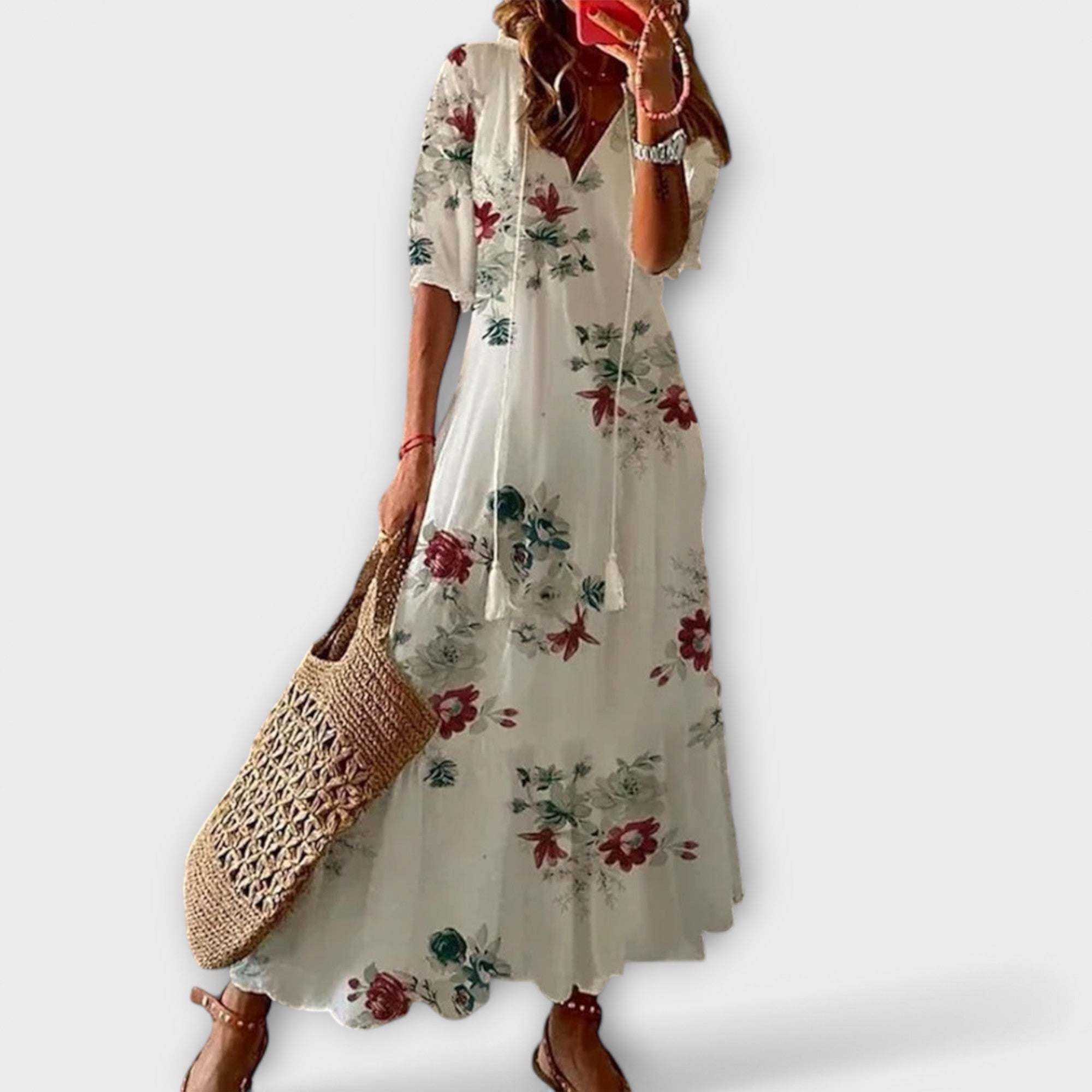 Bettina - Boheemse Maxi Jurk